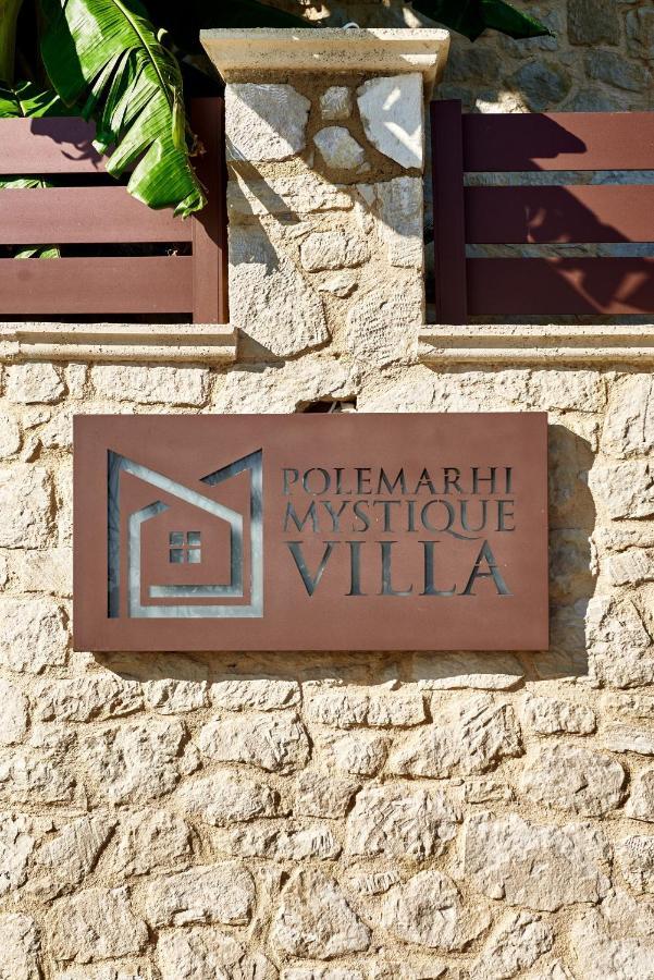 Polemarchi Mystique Villa Voukolies Exterior foto